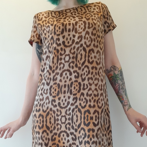 Sinéquanone Jaguar Print Dress. - Picture 4 of 6